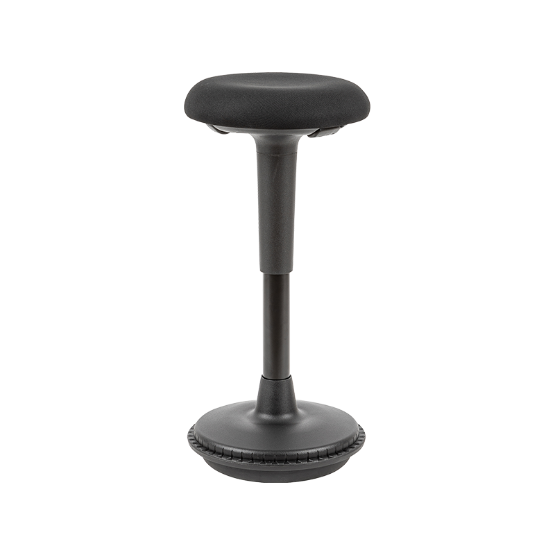 Height adjustable swing wobble stool vertical table stool